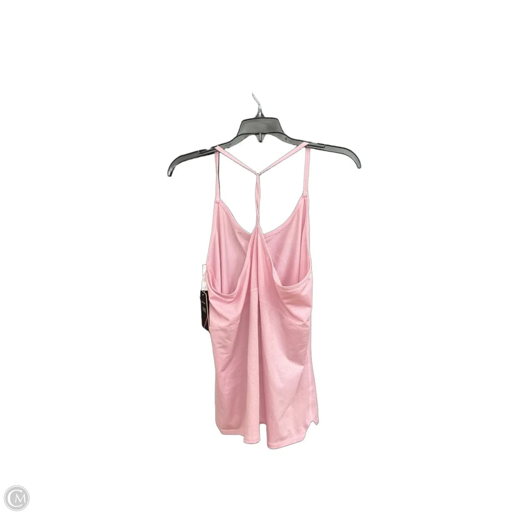 Athletic Tank Top By Clothes Mentor In Pink, Size: Xl