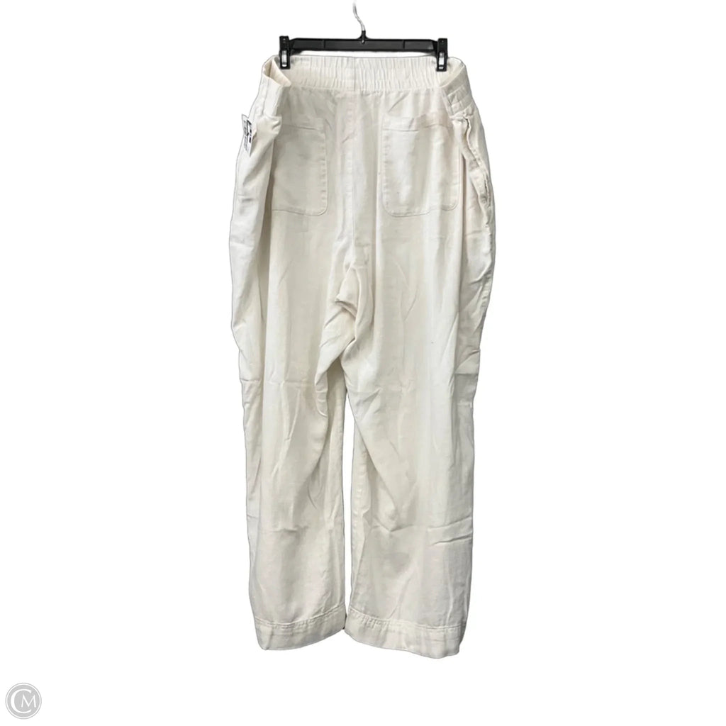 Pants Linen By Old Navy In White, Size: Xxl