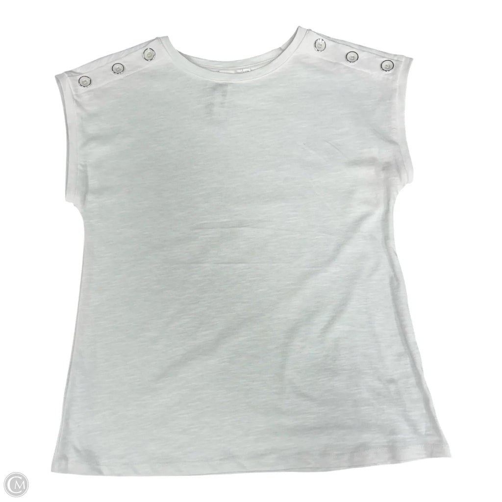 Top Short Sleeve By 89th And Madison In White, Size: Xs