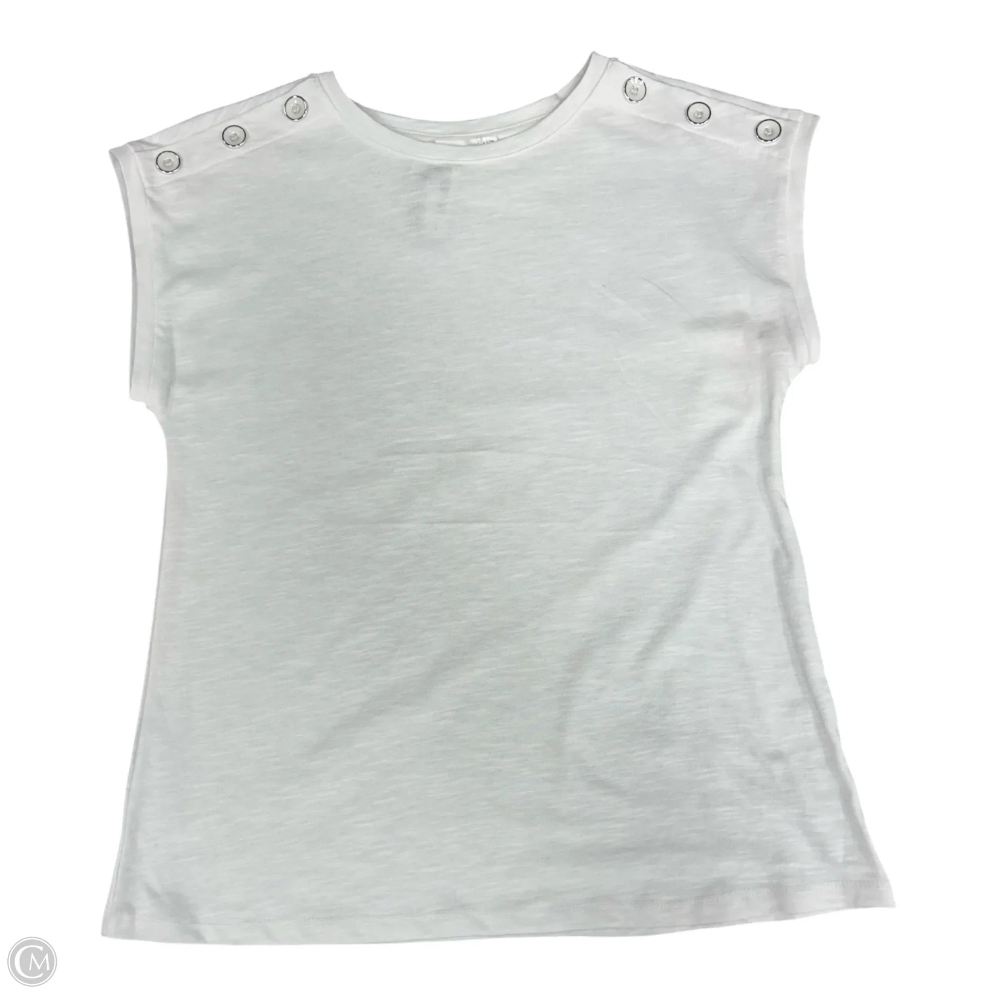 Top Short Sleeve By 89th And Madison In White, Size: Xs