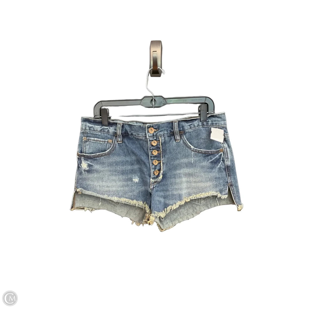 Shorts By Free People In Blue Denim, Size: 4