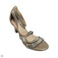 Shoes Heels Block By Andiamo In Gold, Size: 8.5