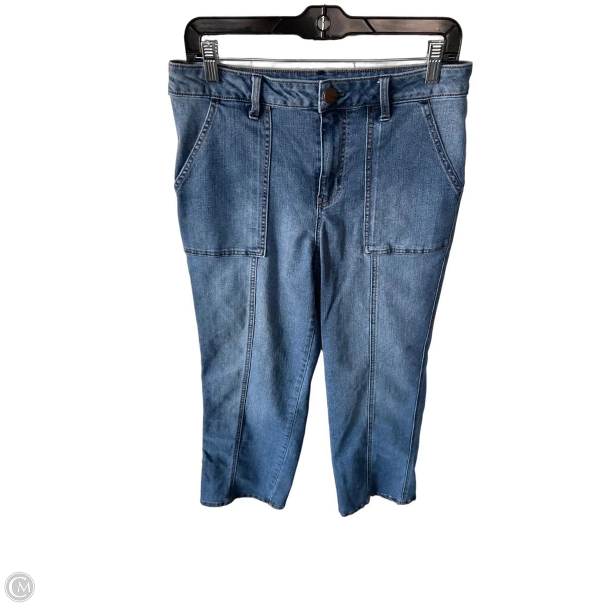 Jeans Straight By 1822 Denim In Blue Denim, Size: 12