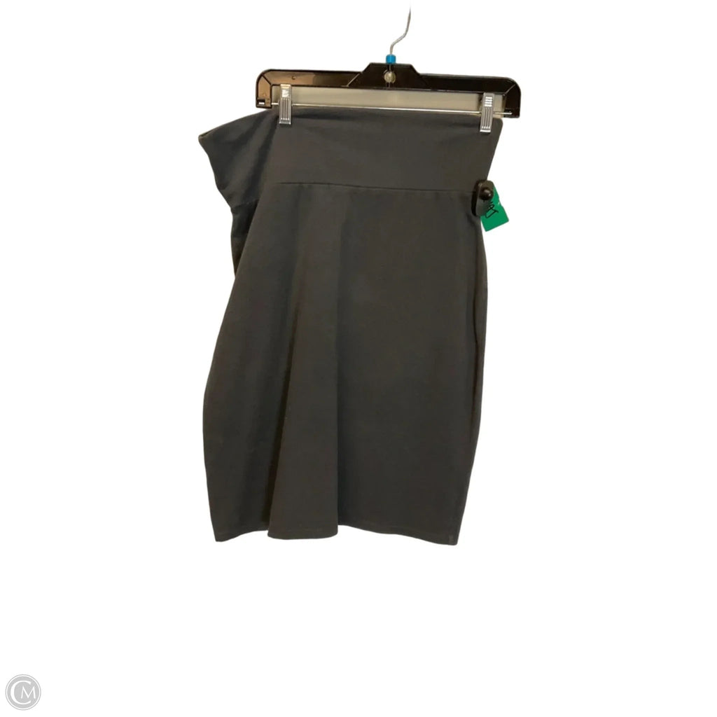 Skirt Midi By New York And Co In Grey, Size: S