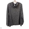 Sweatshirt Hoodie By Chicos In Black, Size: 1x