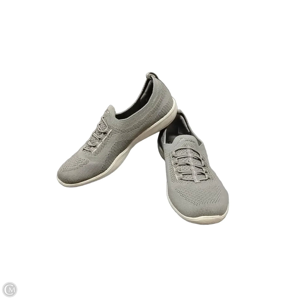 Shoes Sneakers By Skechers In Grey, Size: 6