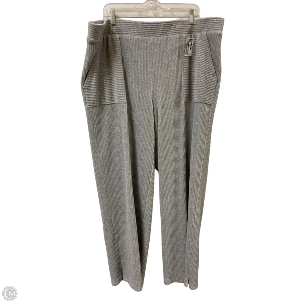 Pants Lounge By Talbots In Grey, Size: 22