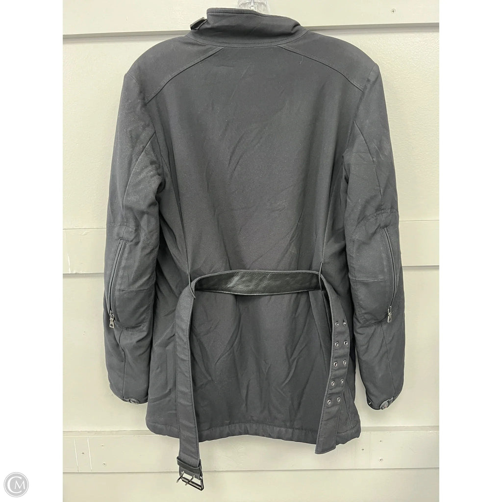 Jacket Luxury Designer By Prada In Black, Size: S