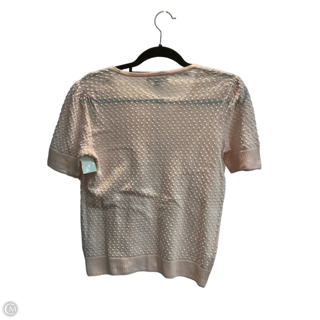 Sweater Short Sleeve By Alex Marie In Pink, Size: S
