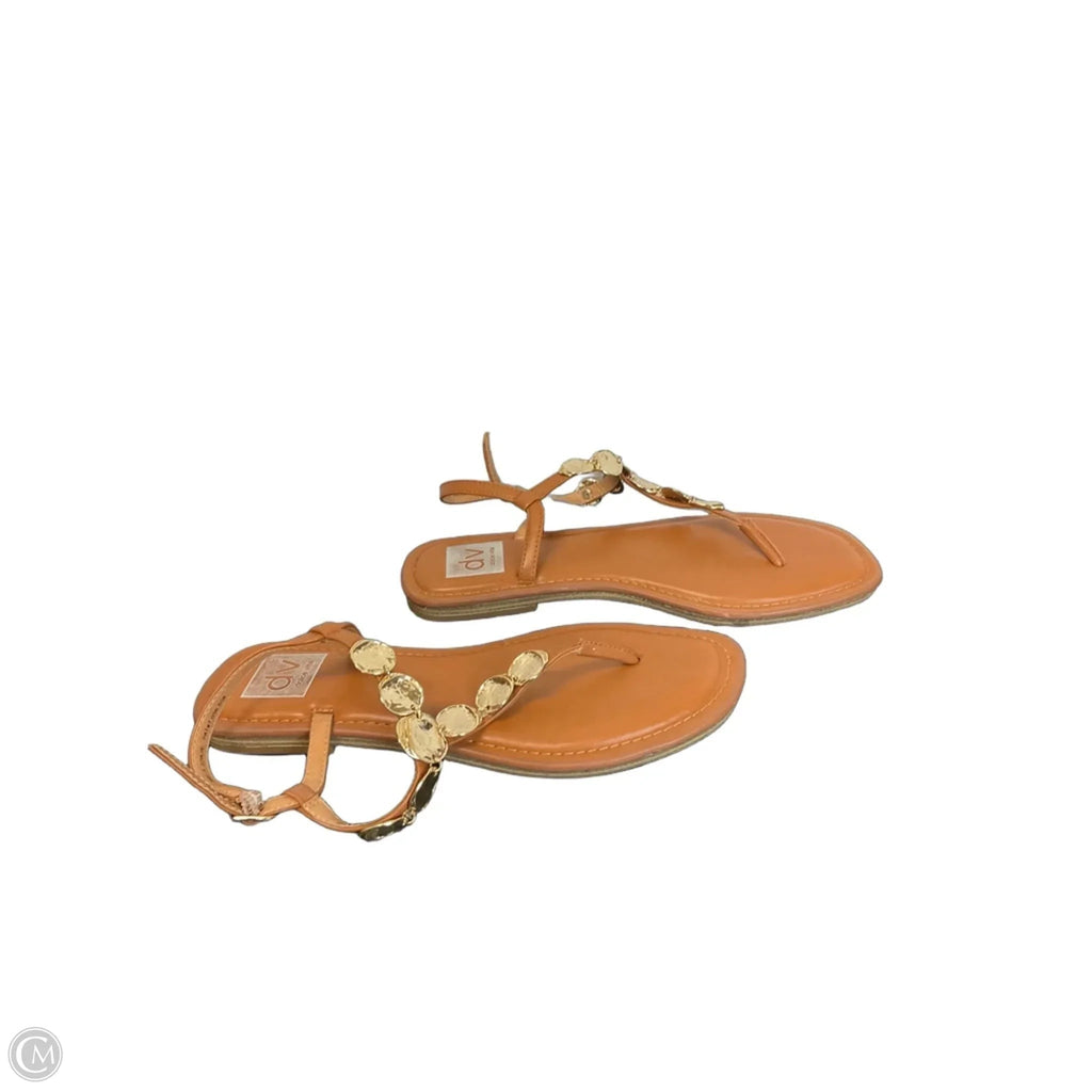 Sandals Flats By Dolce Vita In Brown, Size: 8