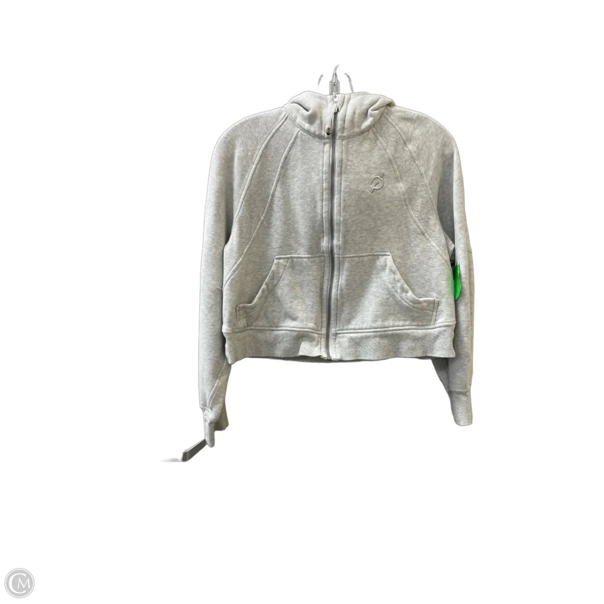 Athletic Jacket By Lululemon In Grey, Size: Xs
