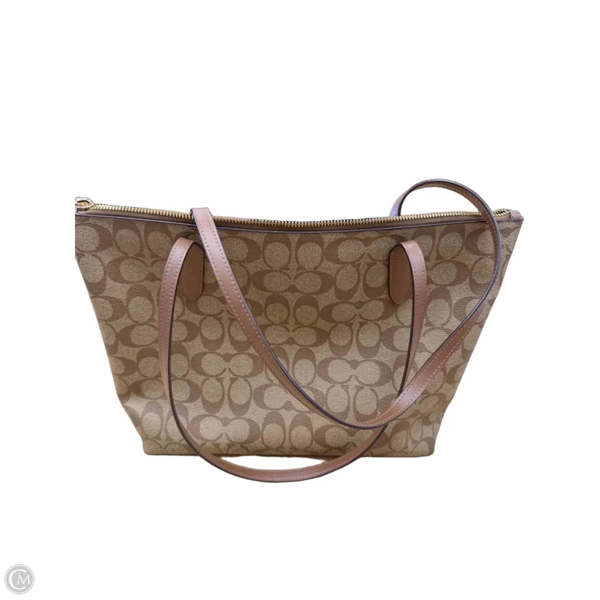 Tote Designer By Coach, Size: Medium