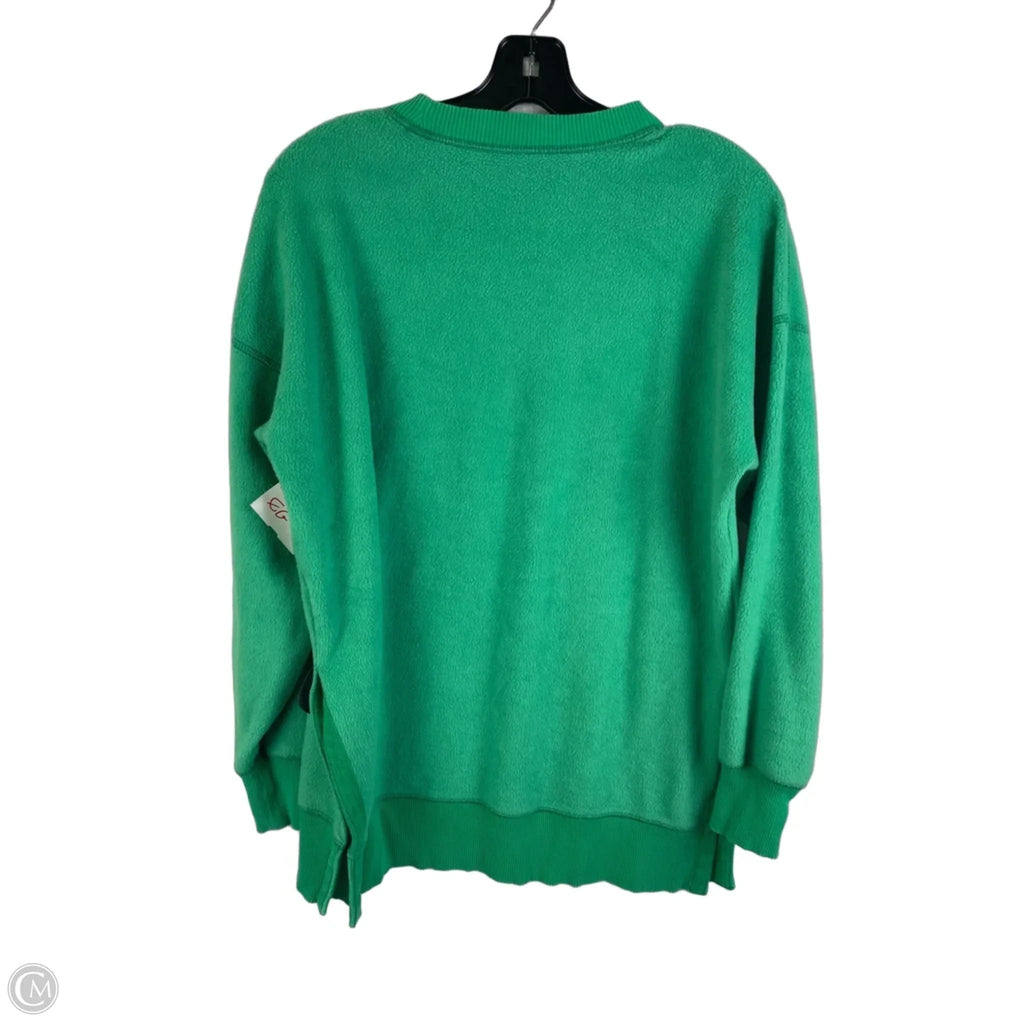 Sweatshirt Crewneck By Aerie In Green, Size: Xs