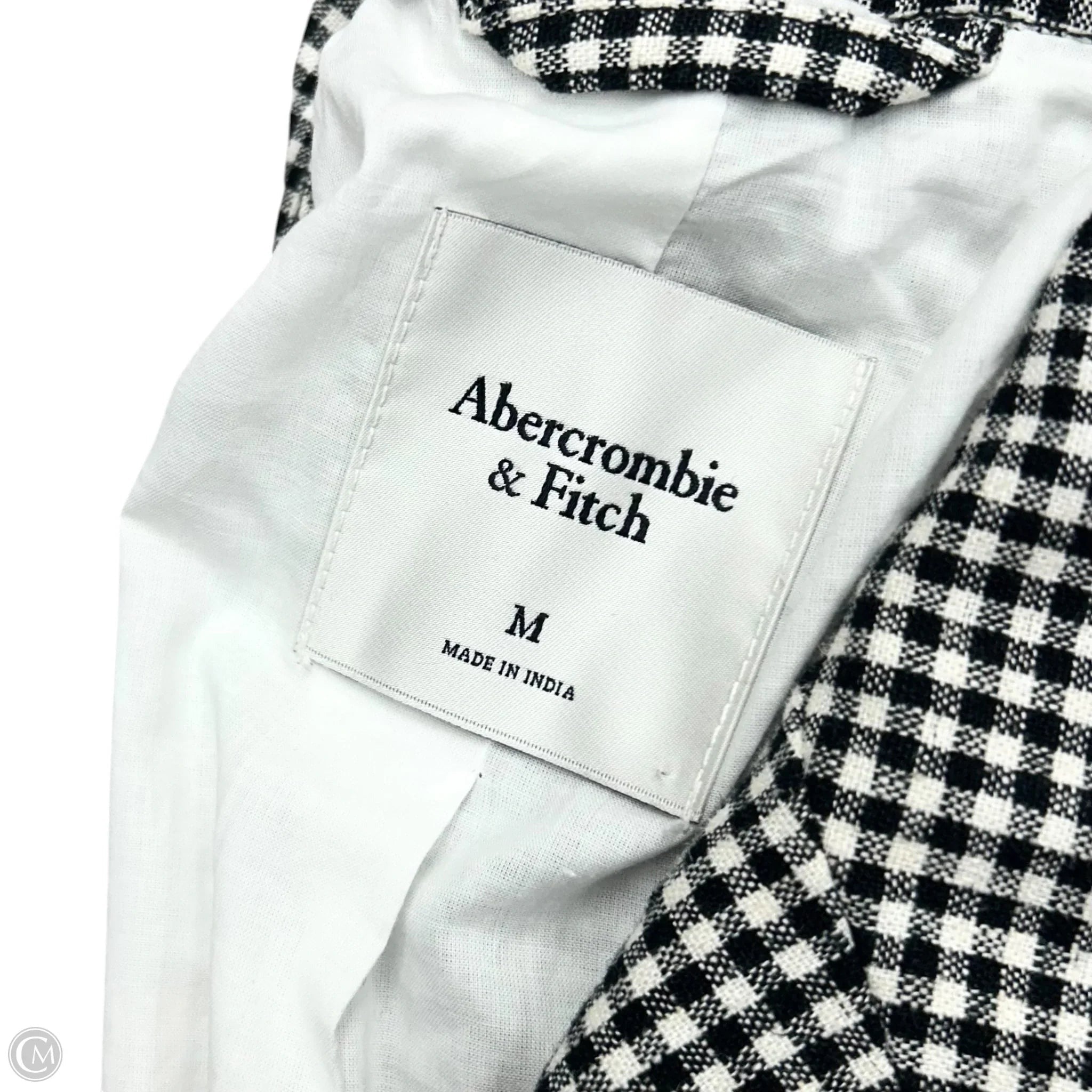 Blazer By Abercrombie And Fitch In Black & White, Size: M