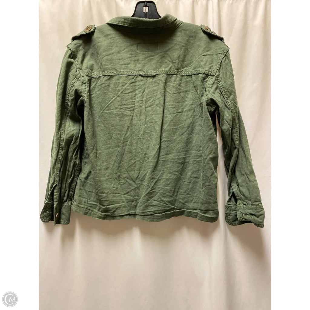 Jacket Other By Time And Tru In Green, Size: S