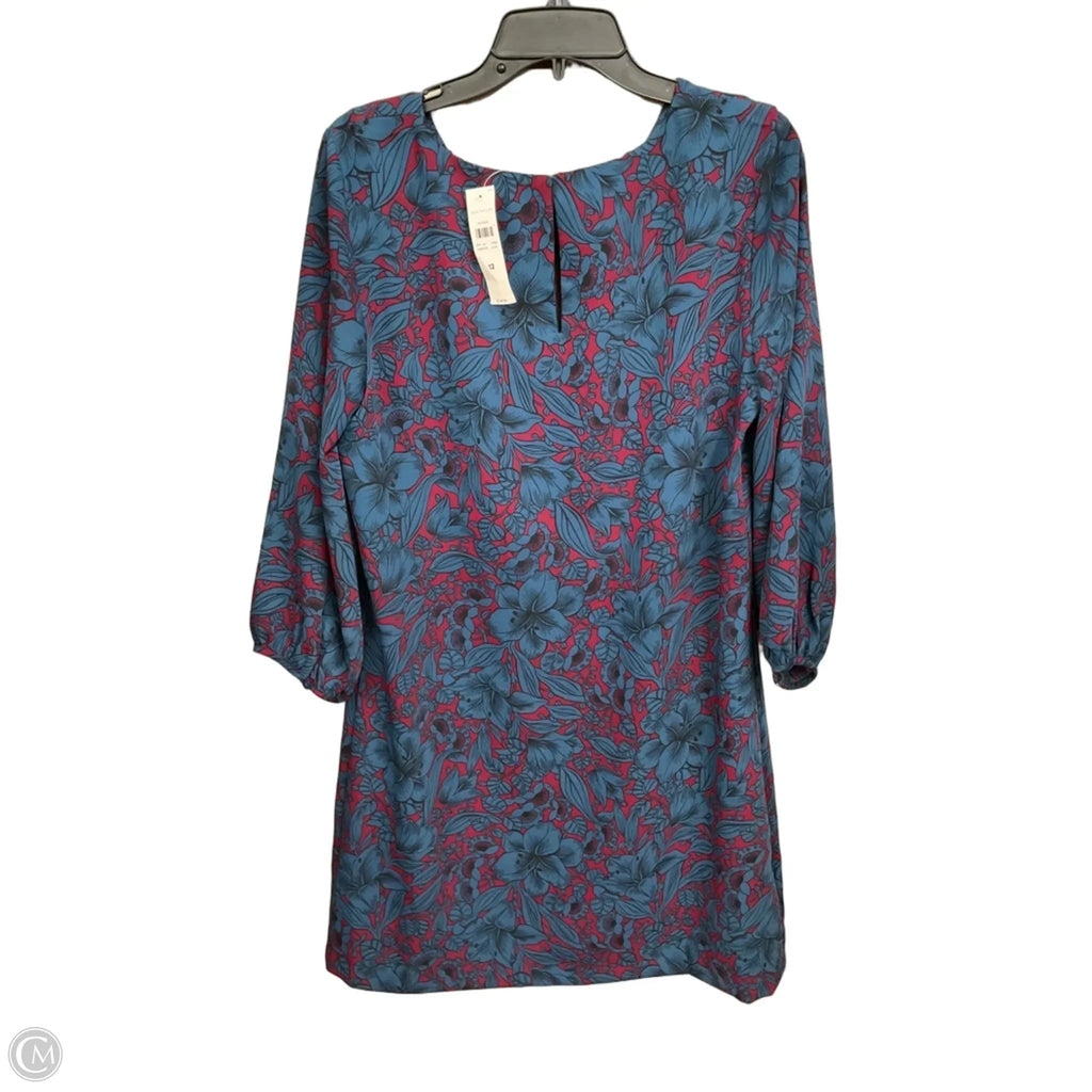 Dress Party Midi By Ann Taylor In Navy, Size: L