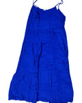 Dress Casual Midi By Anrabess In Blue, Size:L