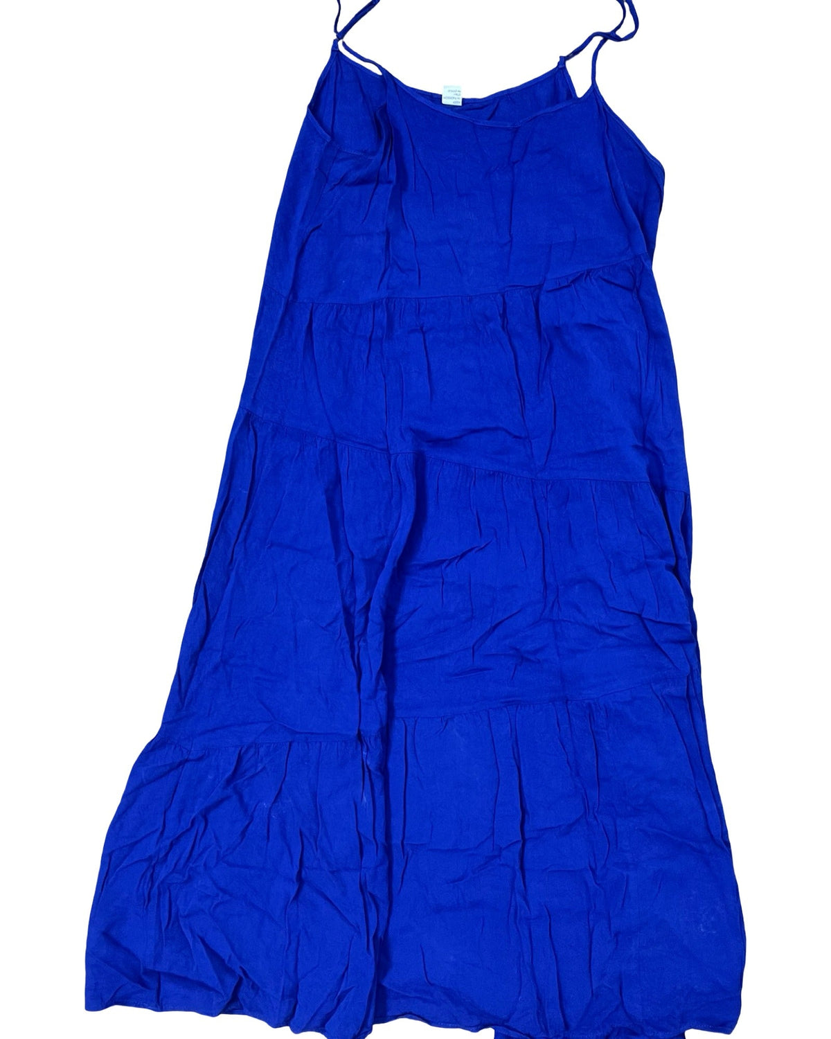 Dress Casual Midi By Anrabess In Blue, Size:L