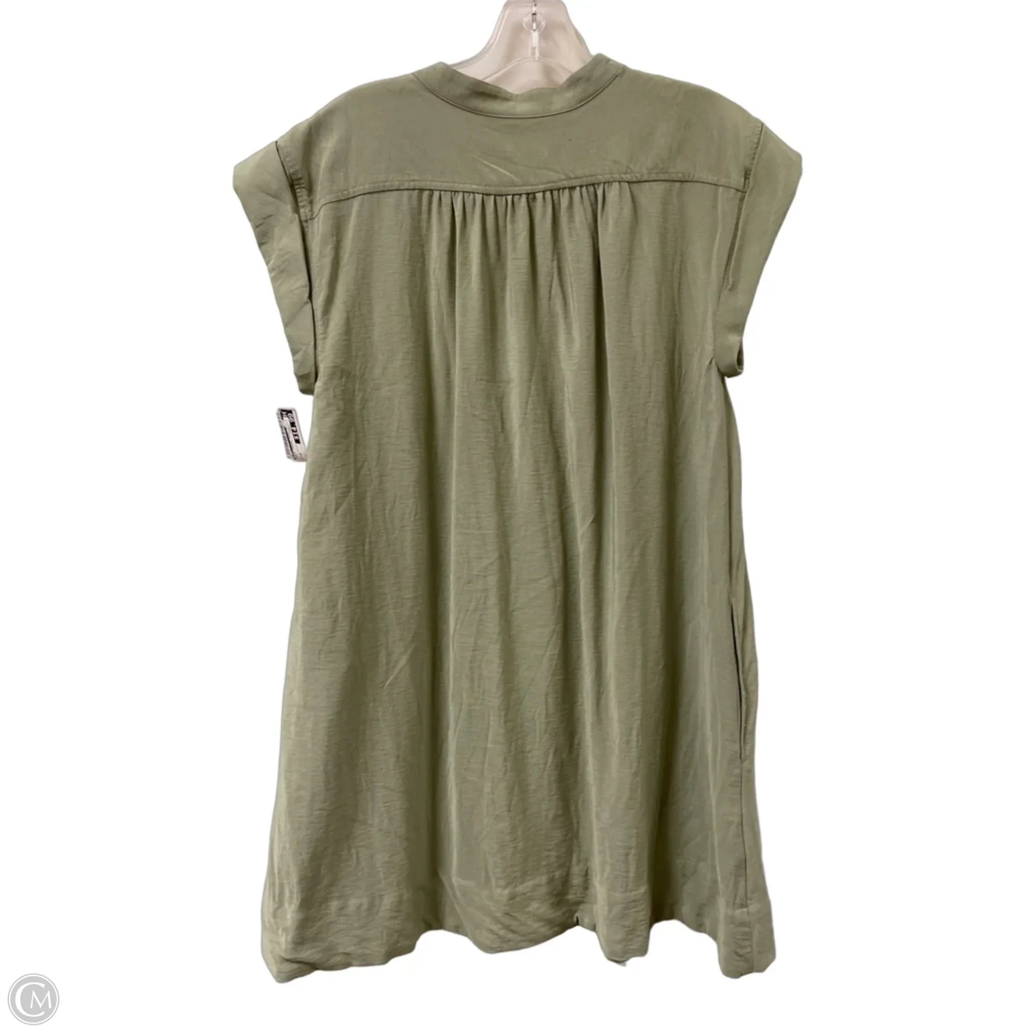 Dress Casual Midi By Loft In Grey, Size: M