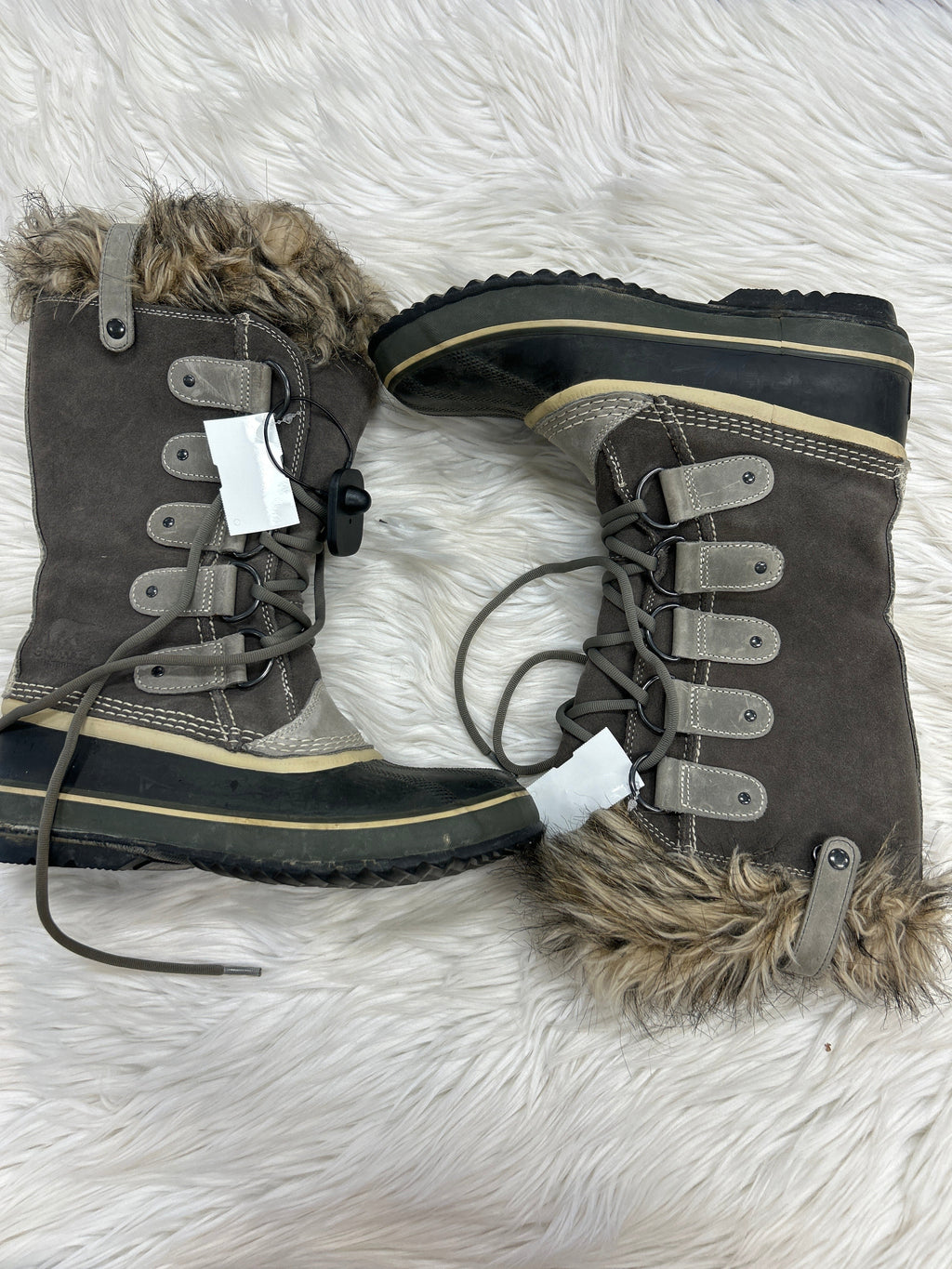 Boots Snow By Sorel In Grey, Size:8.5