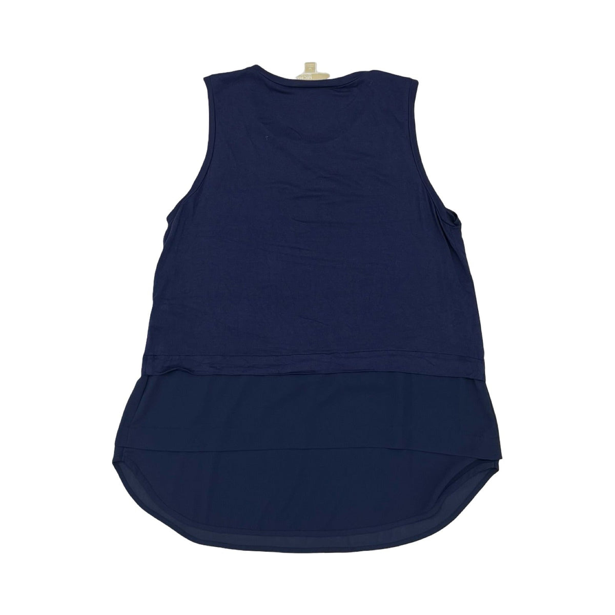 Top Sleeveless Designer By Michael Kors In Navy, Size:M