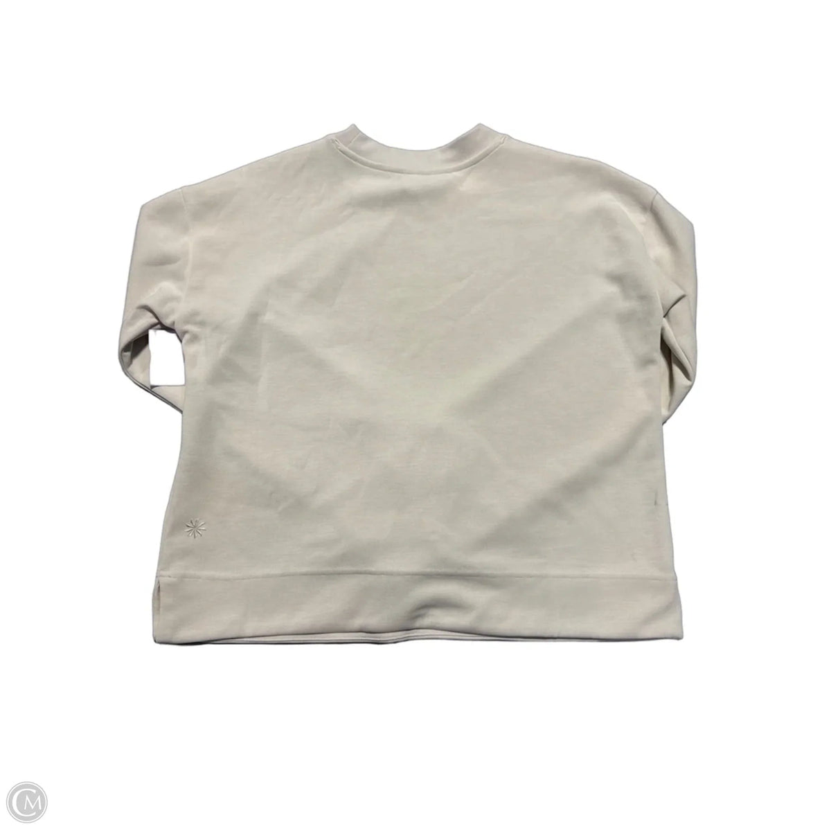 Top 2pc Long Sleeve By Athleta In Cream, Size: Xs