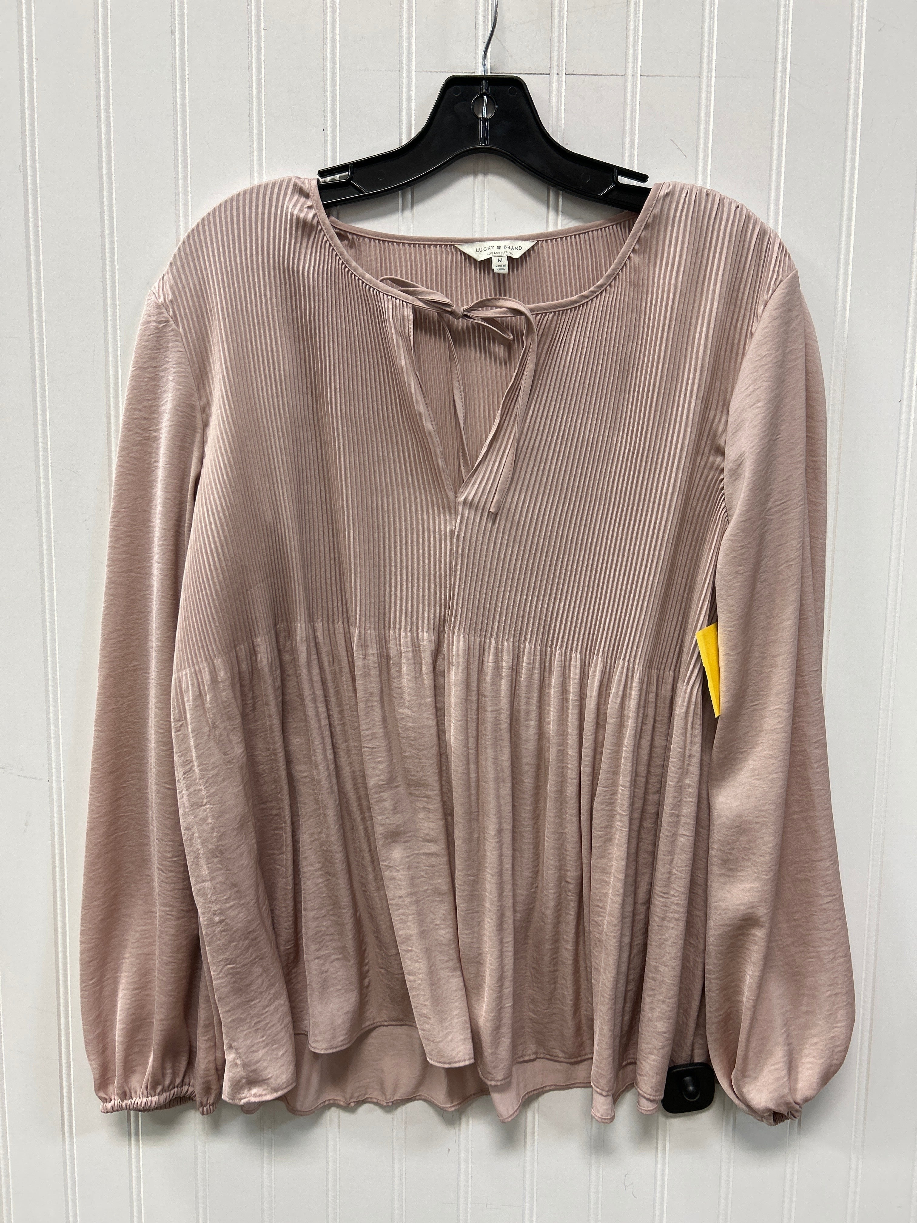 Top Ls By Lucky Brand In Pink, Size:M