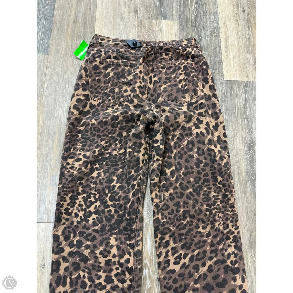 Jeans Wide Leg By Abercrombie And Fitch In Animal Print, Size: 2