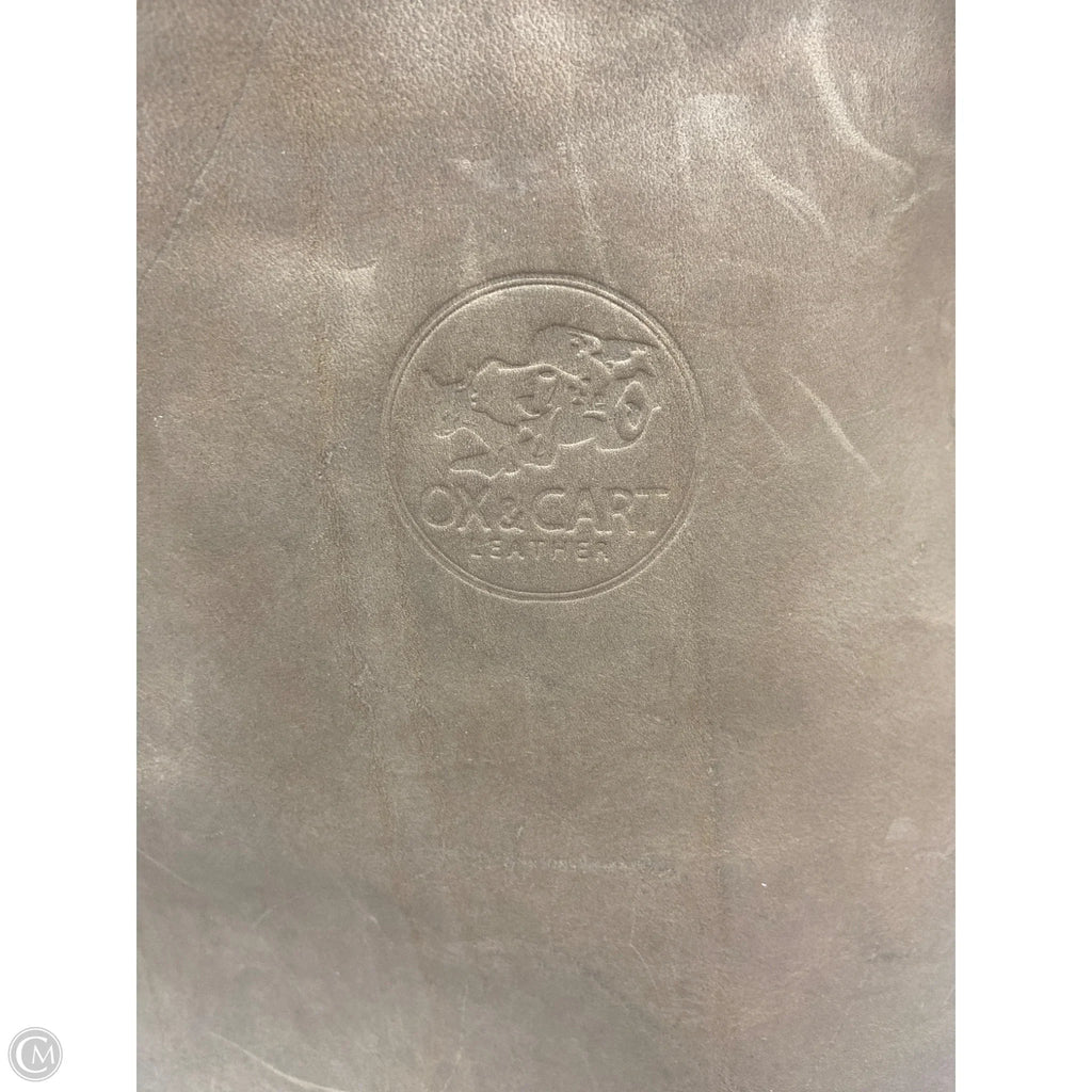 Handbag Leather By Clothes Mentor, Size: Large