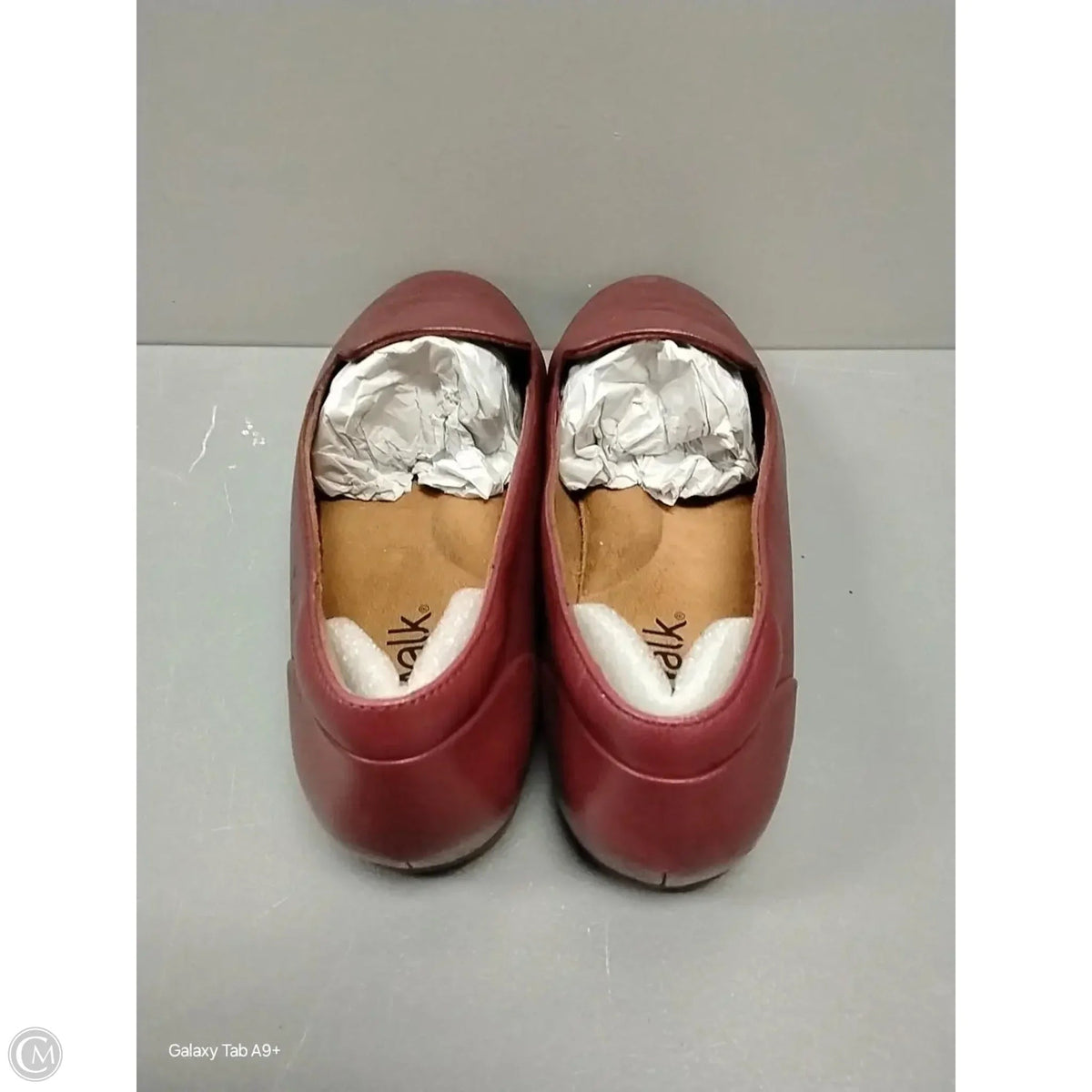 Shoes Flats By Clothes Mentor In Red, Size: 10