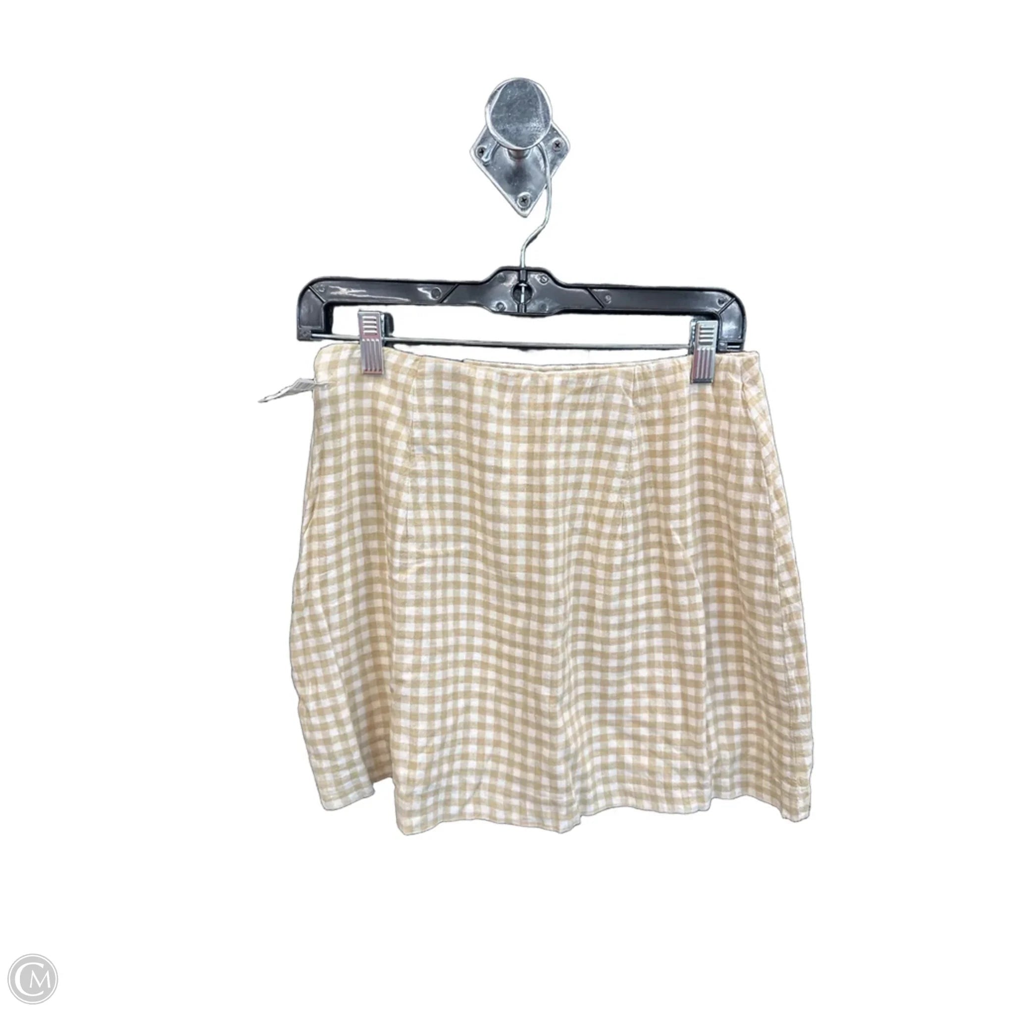 Skort By Abercrombie And Fitch In Plaid Pattern, Size: S