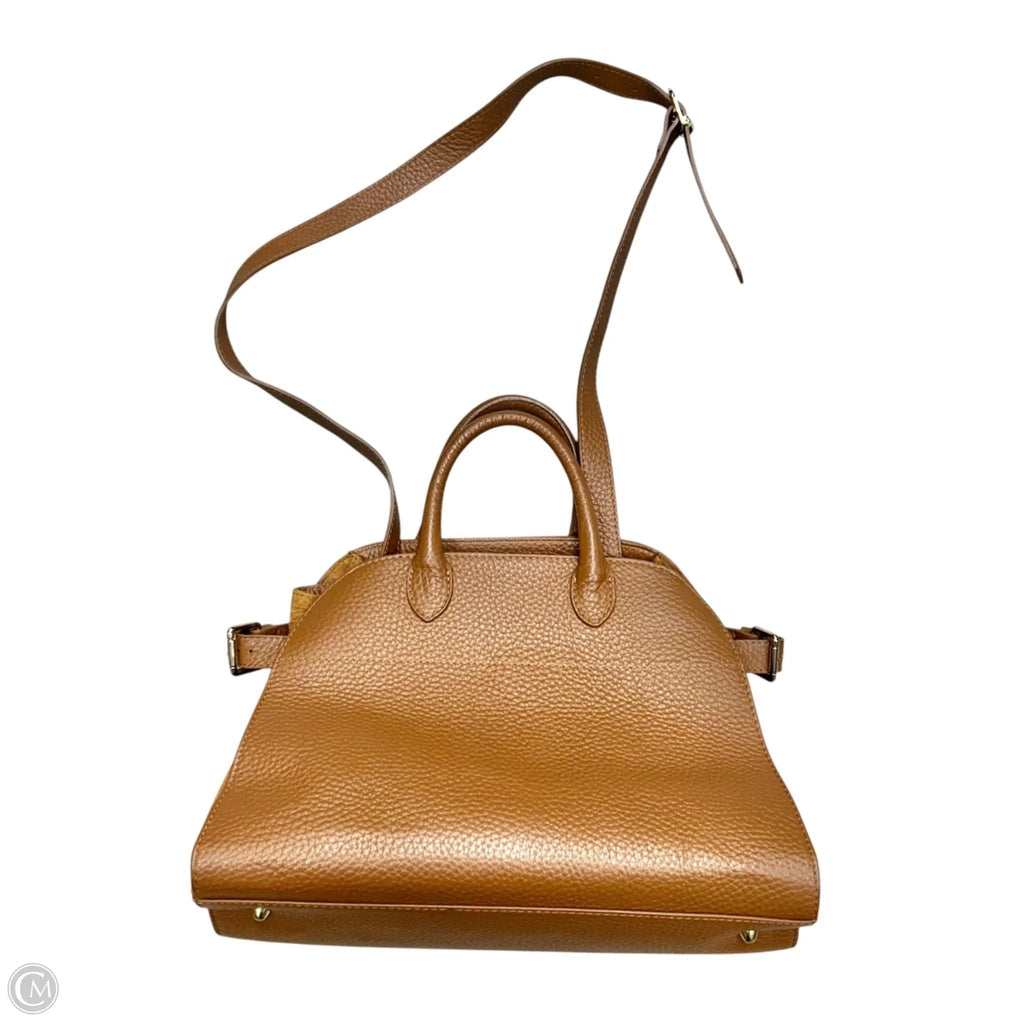 Handbag Leather By Anna Paola, Size: Medium