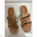 Sandals Heels Block By Aerosoles In Tan, Size: 5.5