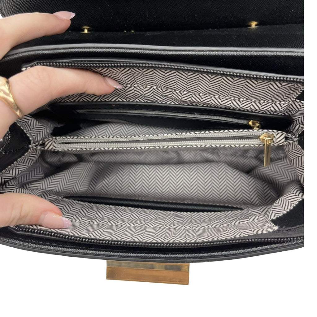 Handbag By Clothes Mentor In Black, Size:Small