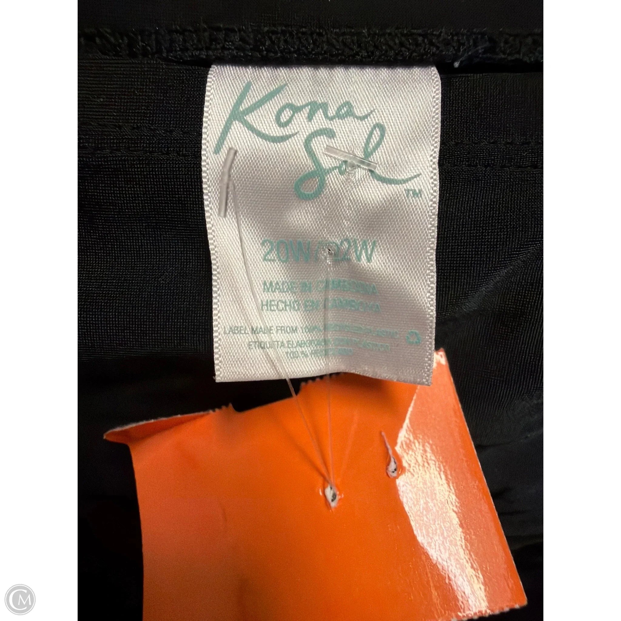 Swimsuit Bottom By Kona Sol In Black, Size: 20