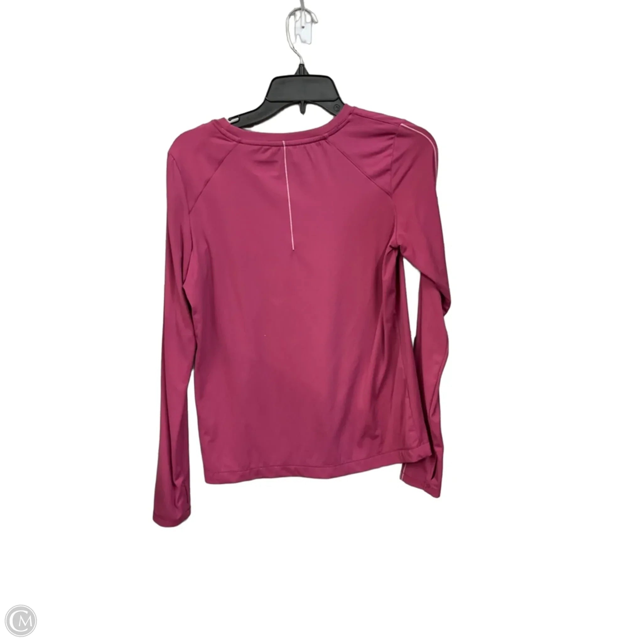 Athletic Top Long Sleeve Crewneck By Mondetta In Pink, Size: S