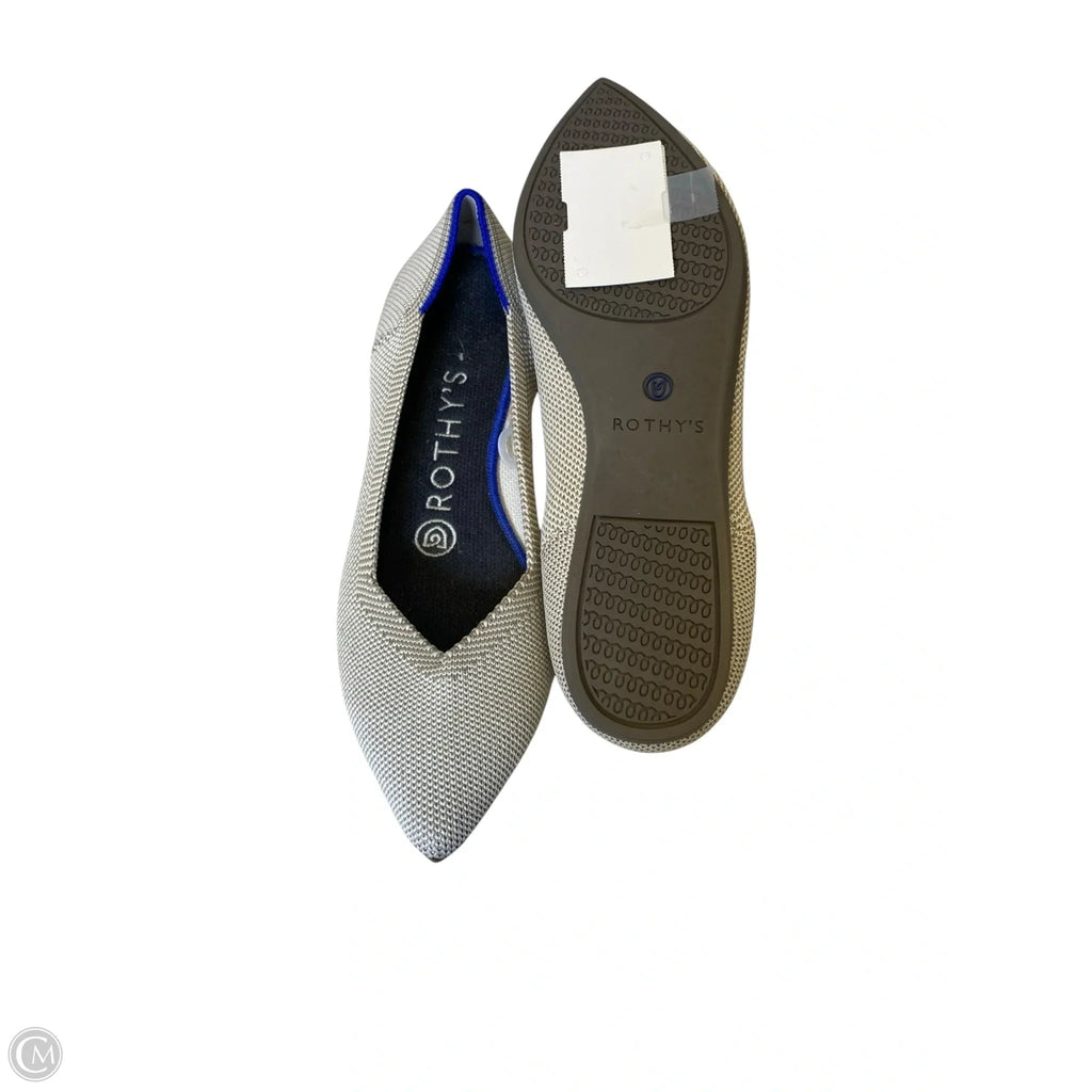 Sandals Flats By Rothys In Cream, Size: 6