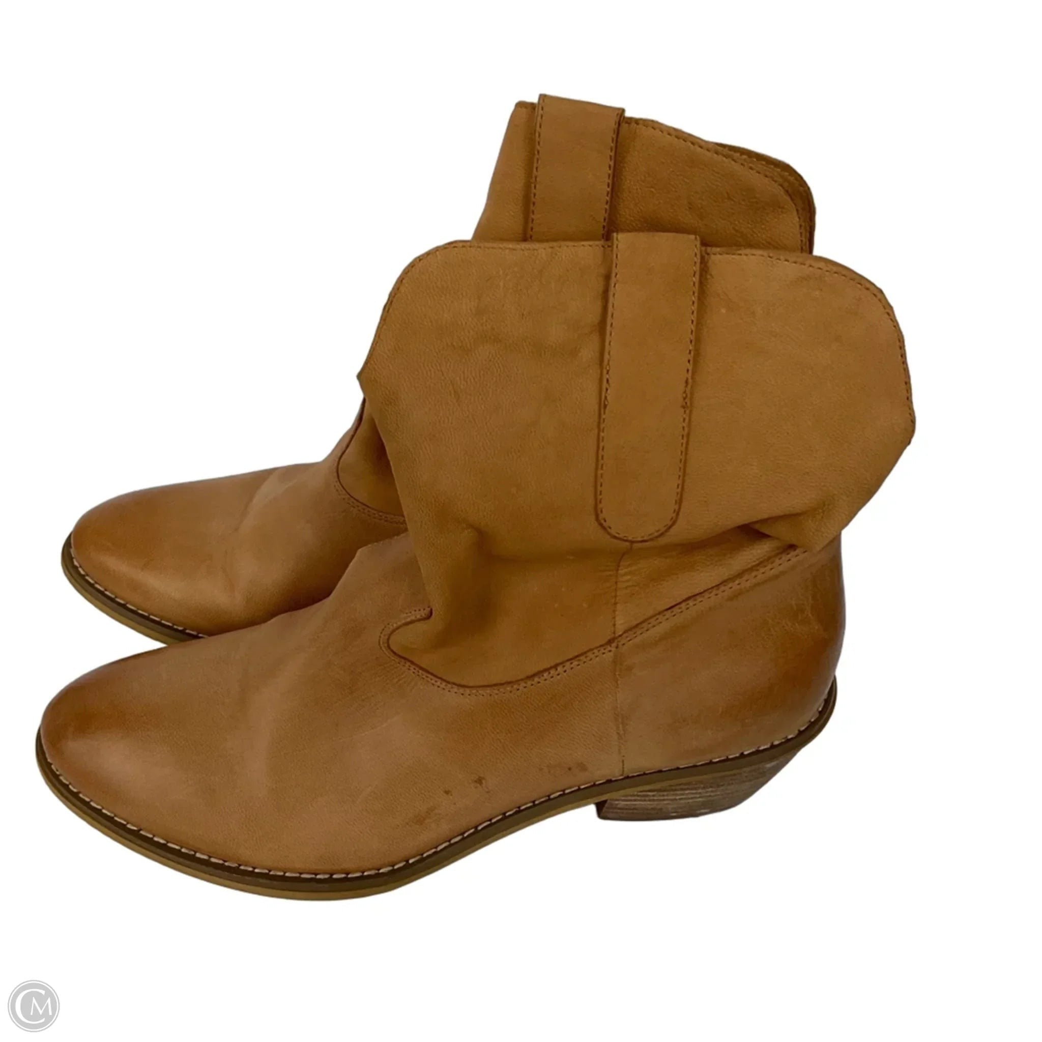 Boots Western By Crown Vintage In Brown, Size: 8.5