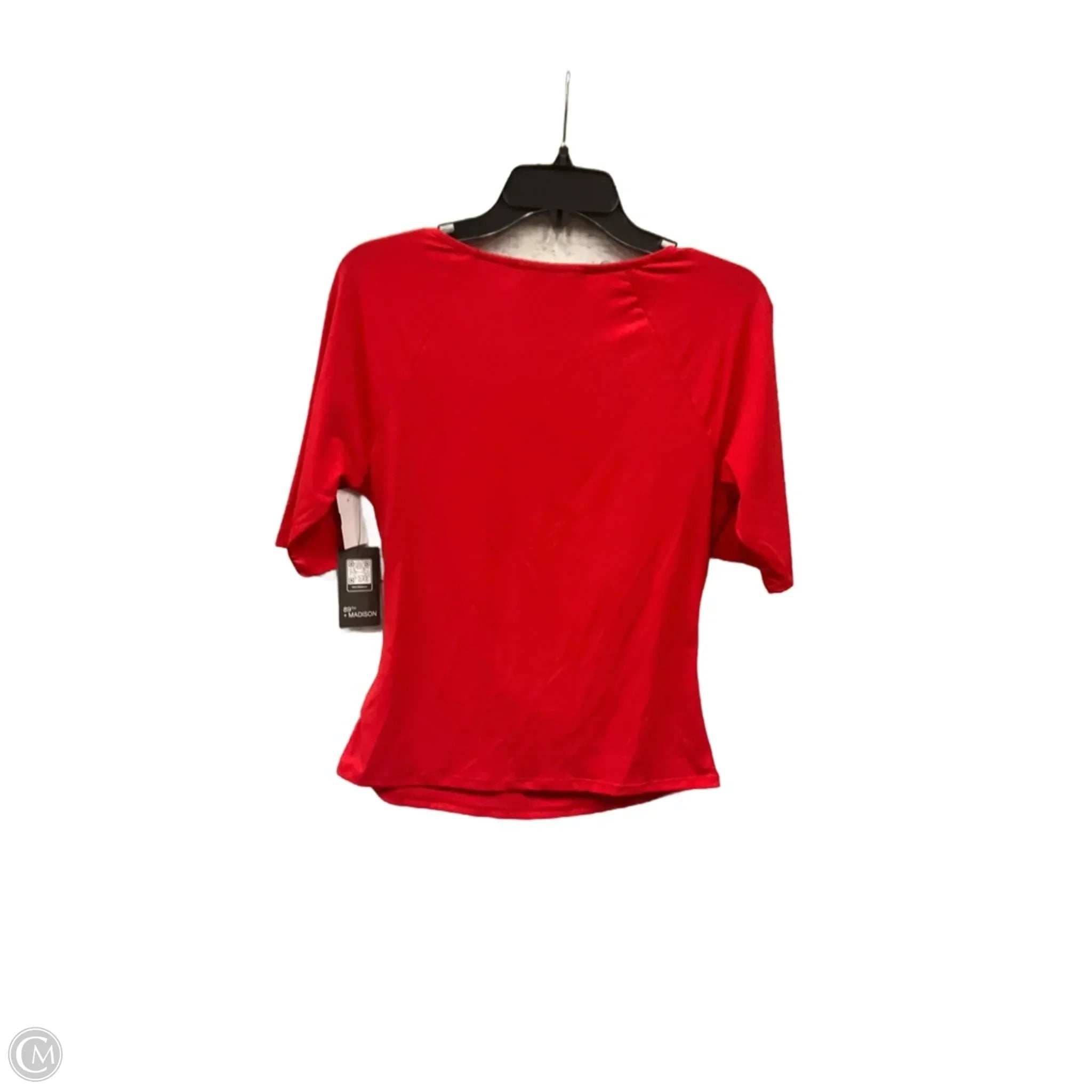 Top Short Sleeve By 89th And Madison In Red, Size: M
