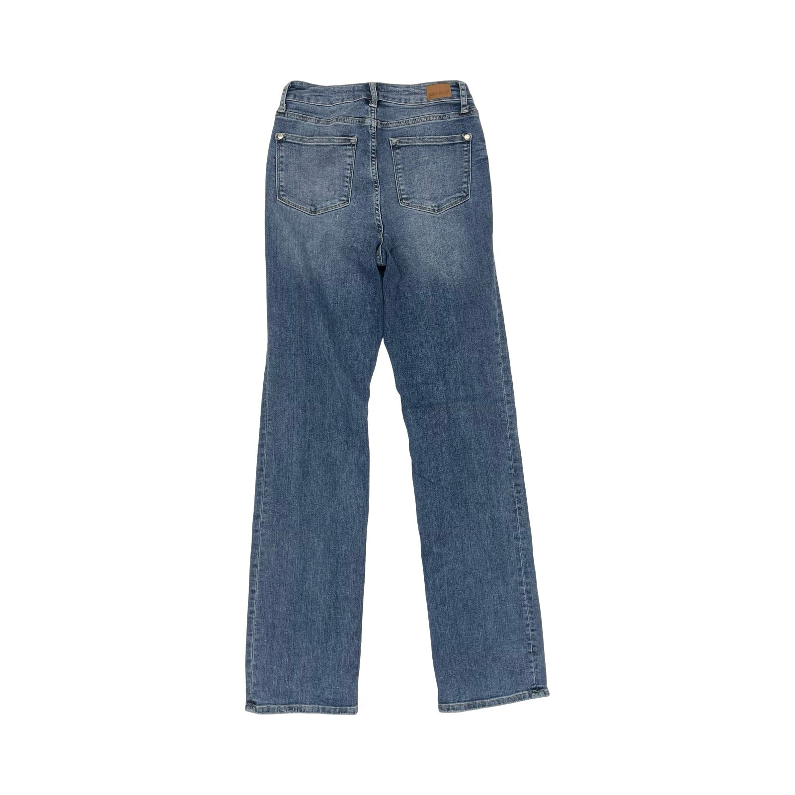 Jeans Straight By Judy Blue In Blue Denim, Size:4