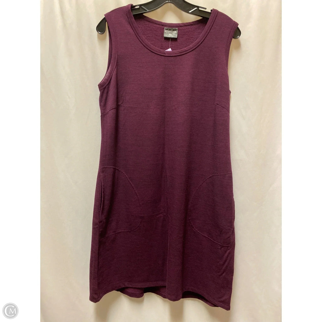 Dress Casual Midi By 32 Degrees In Purple, Size: L