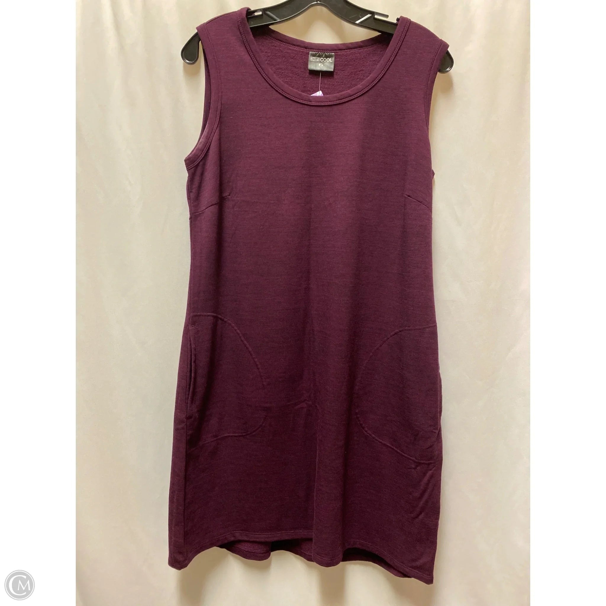 Dress Casual Midi By 32 Degrees In Purple, Size: L