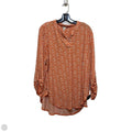 Top Long Sleeve By Cato In Orange, Size: Xl