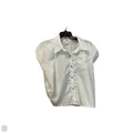 Top Short Sleeve By Clothes Mentor In White, Size: M