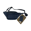 Belt Bag Leather By Clothes Mentor In Blue, Size:Small
