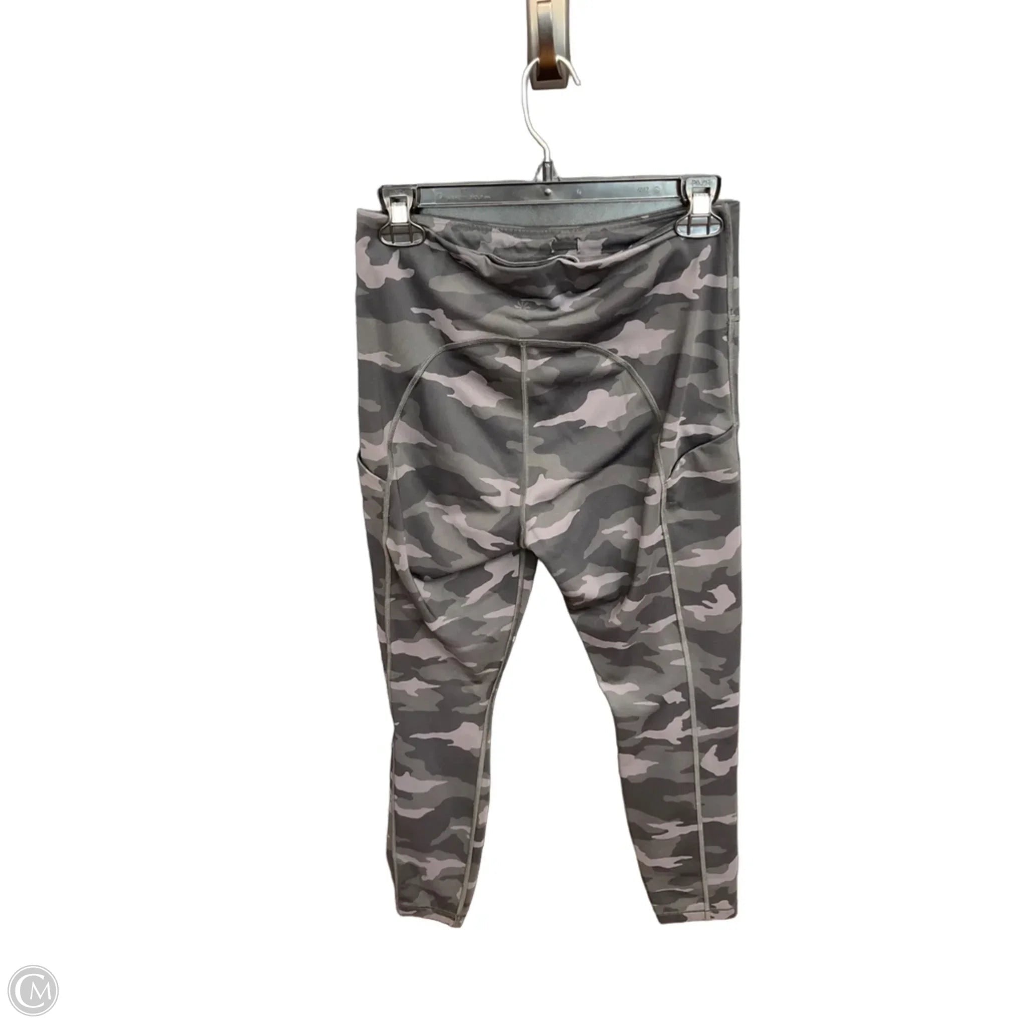 Athletic Leggings By Athleta In Camouflage Print, Size: M