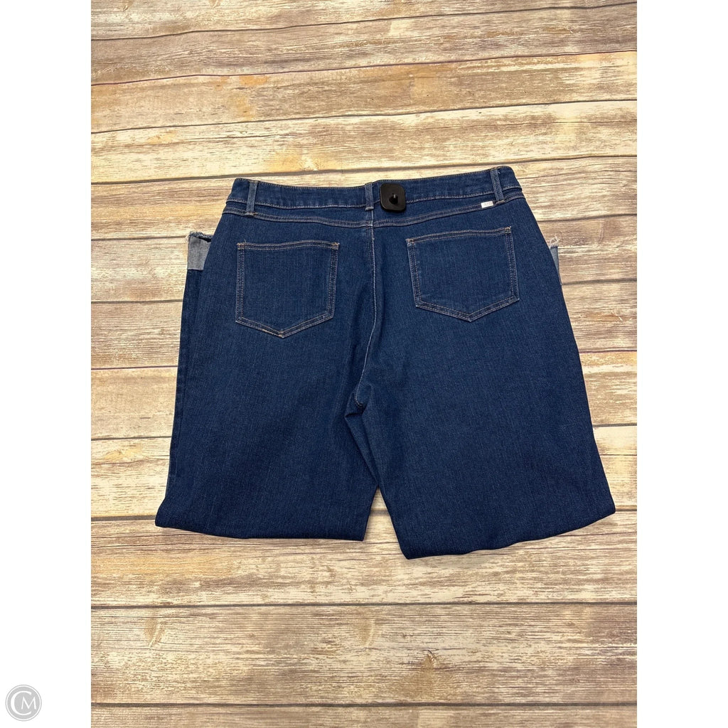 Jeans Straight By 1822 Denim In Blue Denim, Size: 16