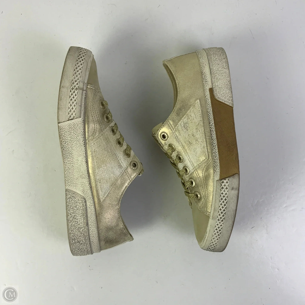 Shoes Sneakers By Blowfish In Gold & Tan, Size: 9