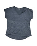 Top Ss By Apt 9 In Grey, Size:M