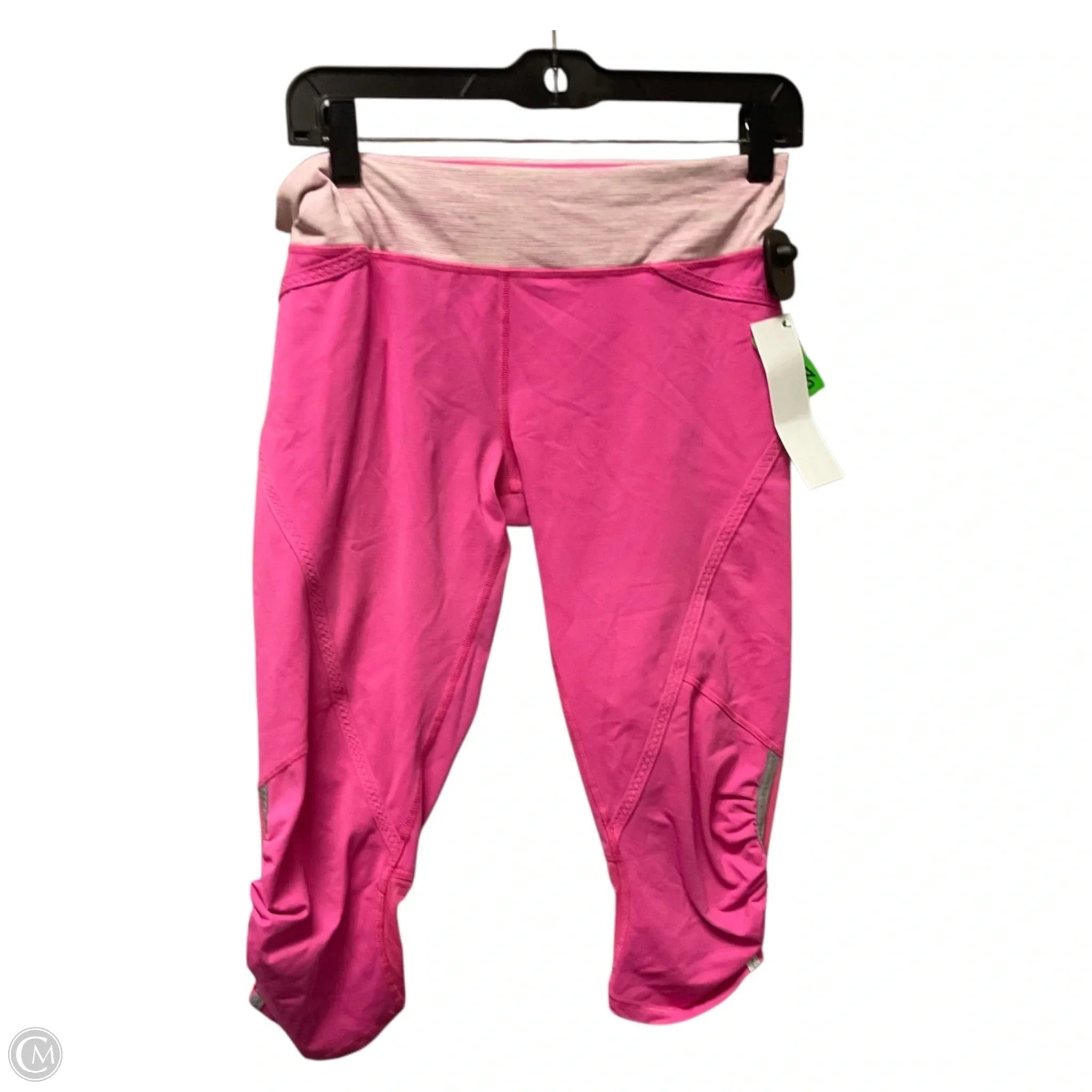 Athletic Capris By Lululemon In Pink, Size: 8